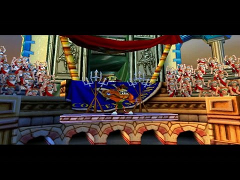 Crash Bandicoot Warped Sony Playstation Original GamePlay First Boss