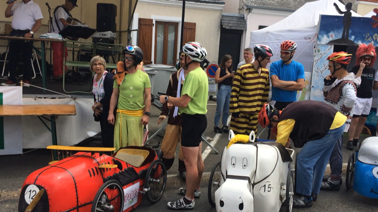 Course de voitures à pédales du 14 Juillet