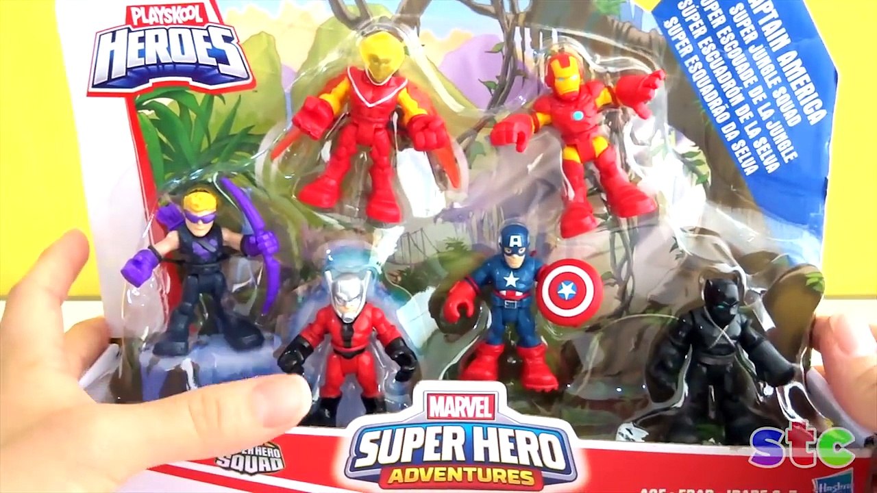 playskool heroes super hero adventures captain america super jungle squad