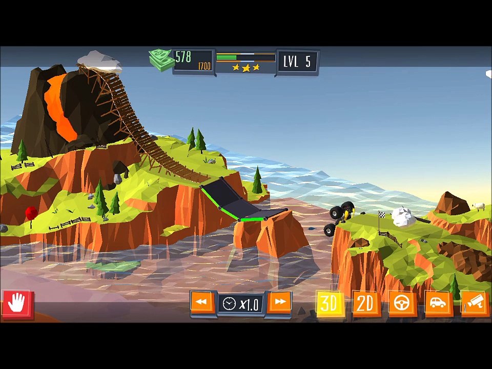 Bridge Construction Simulator Walkthrough Levels 6 Android Gameplay  Construction Simulator Game