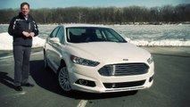 2014 Ford Fusion Hybrid - TestDriveNow.com Review with Steve Hammes