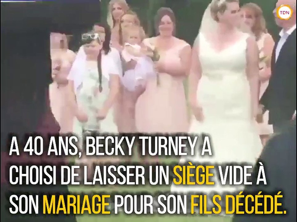 Cette femme a eu une magnifique surprise à son mariage