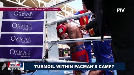 SPORTS NEWS: Turmoil within Pacman's camp?