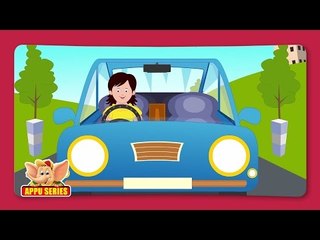 En coche va una niña - Spanish Nursery Rhyme