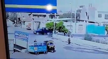 أول فيديو للهجوم الارهابي على سيارة الشرطة فى البدرشين