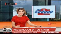 Truk Terguling di Ruas Tol Cipali