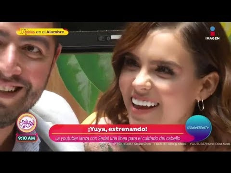 Yuya estrena linea de Shampoo Dtox | Sale el Sol
