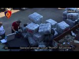 Operacioni anti-drogë në Kavajë/ Policia: U kapën 1 ton e 360 kilogramë kanabis