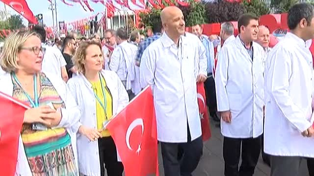 Fatih Bölgesi Kamu Hastaneleri Birliği Genel Sekreterliği Demokrasi Nöbeti Ne Başladı