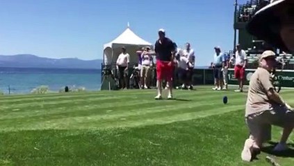 Justin Timberlake Rushes To Help Woman Struck By Golf Ball At Celebrity Tournament
