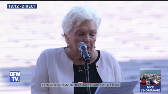 Commémorations à Nice: Patrick Chesnais lit un texte de Jean-Marie Gustave Le Clézio