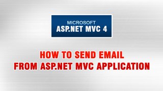 ASP.NET MVC 4 Tutorial In Urdu - How to Send Email from ASP.NET MVC Appllication