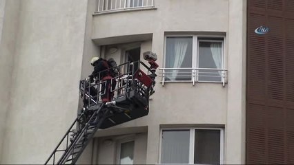Ümraniye'de Lüks Sitede Korkutan Yangın