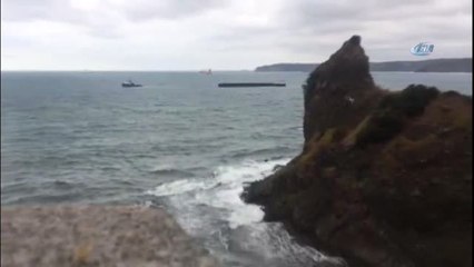 Boğaz'da Faciadan Dönüldü... Tersaneden Yeni Çıkan Gemi, Kıyıya Böyle Sürüklendi