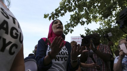 Women's March organizers protest the NRA