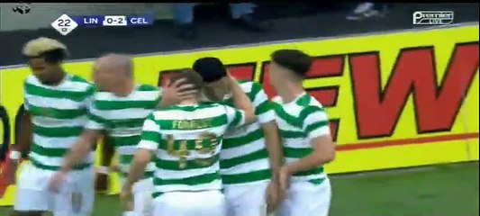 0-2 Tom Rogic Goal UEFA  Champions League  Qualifying R2 - 14.07.2017 Linfield Belfast 0-2 Celtic FC