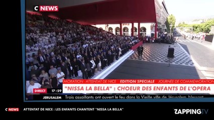 Attentat de Nice – Hommage : Nissa La Bella chantée par des enfants, la séquence bouleversante (Vidéo)