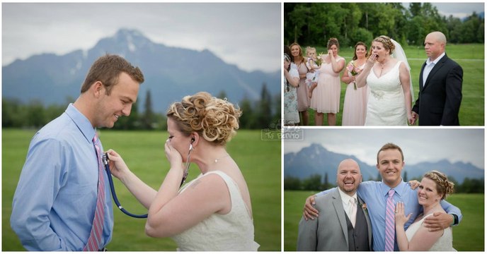 Noiva ouve pela primeira vez o coração do filho que morreu... EMOCIONANTE!