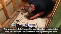 Man Discovers An Underground Safe In His Grandparents House & Can’t Believe What
