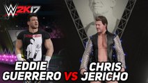 WWE 2K17 Eddie Guerrero Vs Chris Jericho
