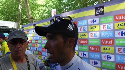 Alberto Contador : « J’en ai bien profité »