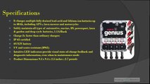 The Smartest Battery Charger | NOCO Genius G4 6V/12V 4.4A 4-Bank UltraSafe Smart Battery Charger