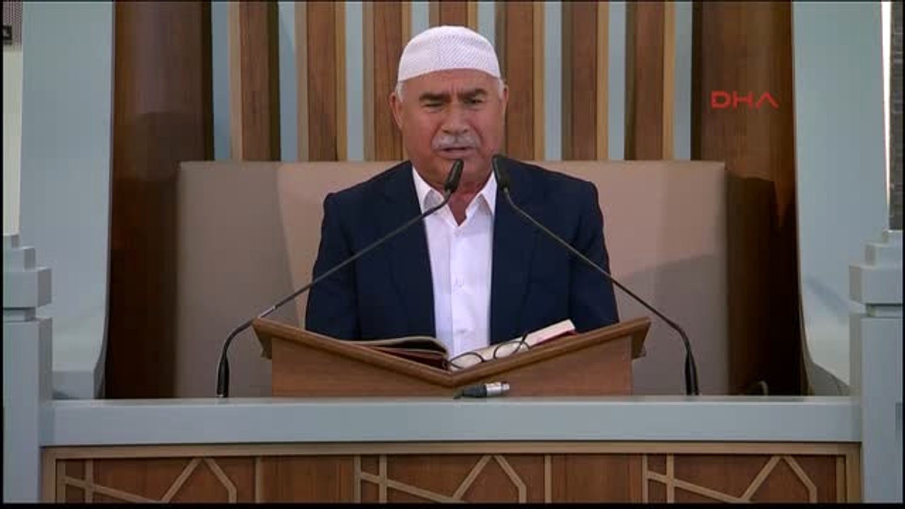 Beştepe Millet Camii'nde 15 Temmuz Cuma Hutbesi -1