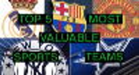 Top 5 most valuable sports teams