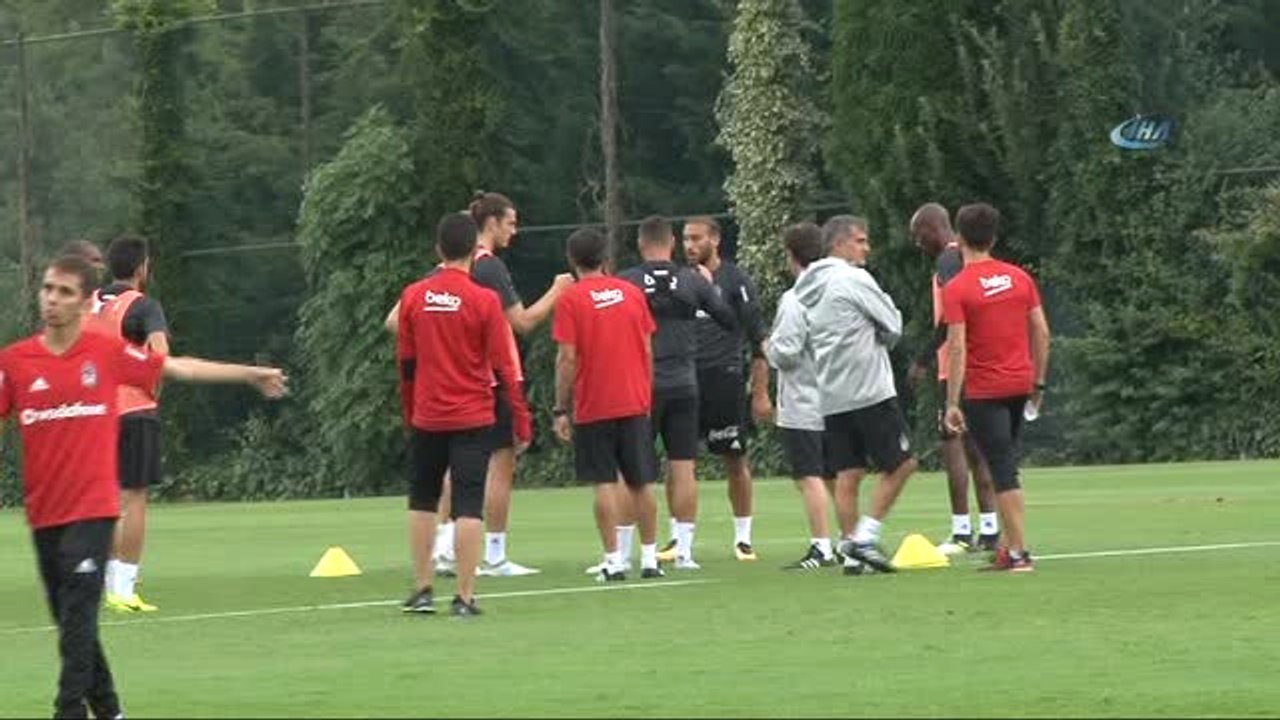 Beşiktaş Hazırlıklarını Sürdürdü