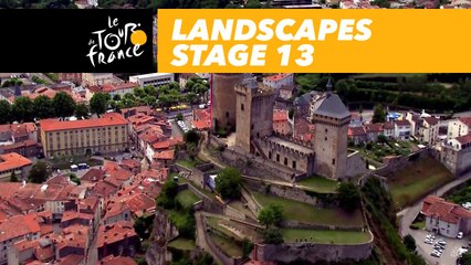 Paysages du jour / Landscapes of the day - Étape 13 / Stage 13 - Tour de France 2017
