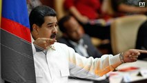 Civis agridem Presidente da Venezuela em protesto