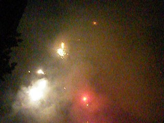 feu d'artifice à charleville-mézières le 13 juillet 2017