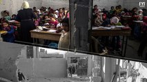 Escola atingida na Síria deixa mais de 30 mortos
