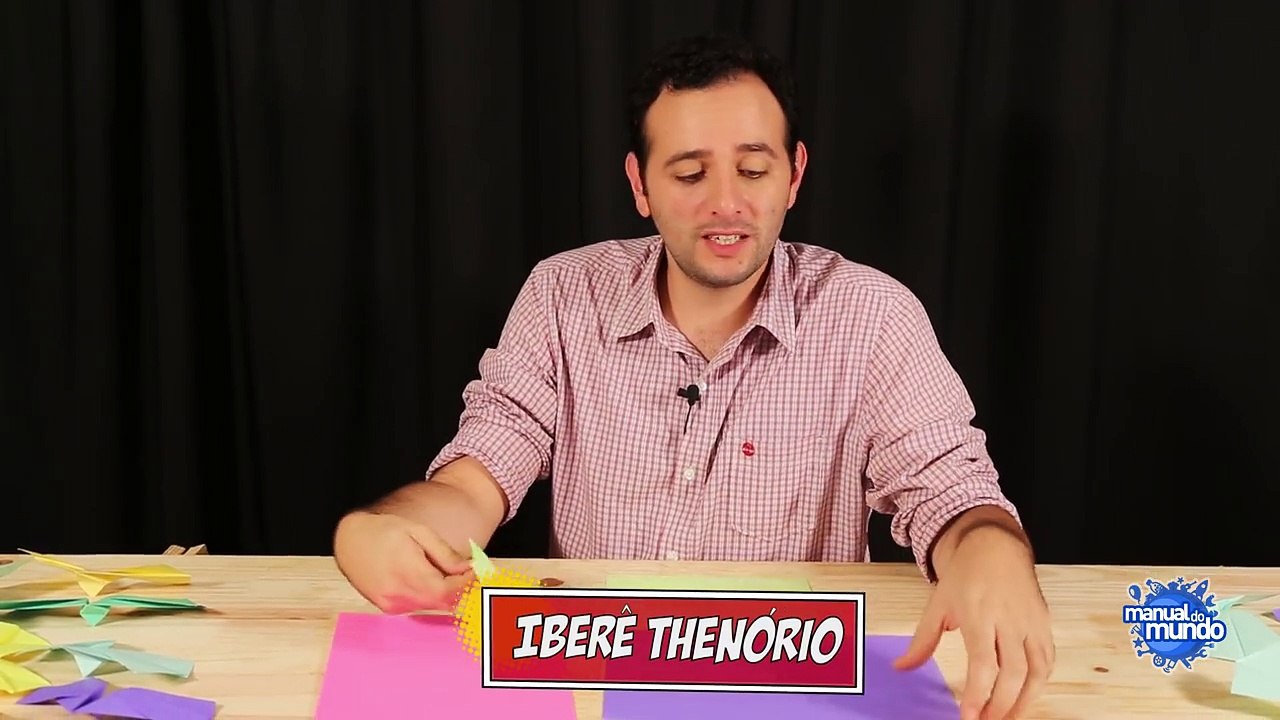 Très origami papillon facile en 3D