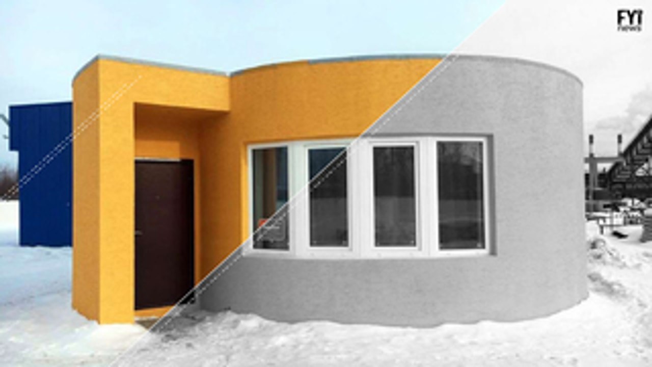 Casas feitas com impressoras 3D
