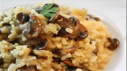 Mushroom Risotto - Italian