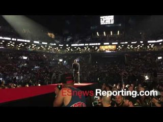 Dougie Fresh at the Mayweather Vs McGregor Press Conference