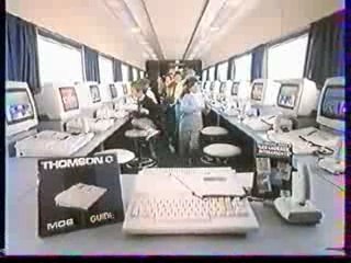 Pub micro-ordinateur thomson