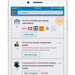 New LinkedIn Notifications