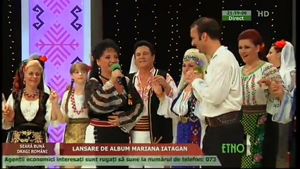 Marian Iatagan - Bade Nicolae (Seara buna dragi romani - ETNO TV  - 28.07.2014)