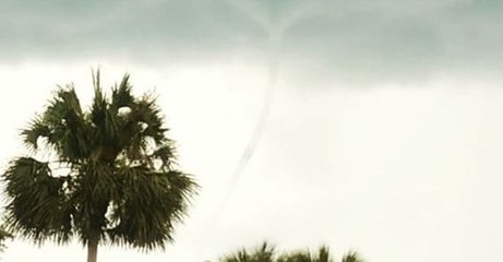 Waterspout Churns Near Panama City Beach