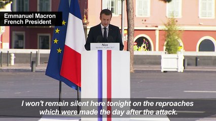 French president 'understands anger' at Nice attack anniversary