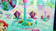 Disney Princess Ariels Floating Fountain Playset Color Change Mermaid Ariel Beauty Bath B