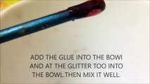 DIY Glitter Slime! | No Borax, Liquid Starch, Salt, Baking Soda, Eyedrop