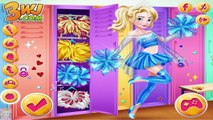 Disney Princess Cheerleaders Elsa Anna Snow White Dress Up Game for Kids