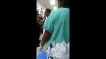 Trifulca en IMSS de EdoMex por una supuesta negligencia médica.