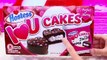 SURPRISE CUPCAKES! Valentines Day Surprise Toys Inside Hostess I Love You Cakes by Disney