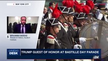 i24NEWS DESK | Trump guest of honor at Bastille Day parade | Friday, 14th July 2017