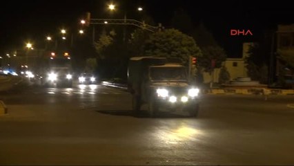 Kilis Suriye Sınırına Askeri Sevkiyat