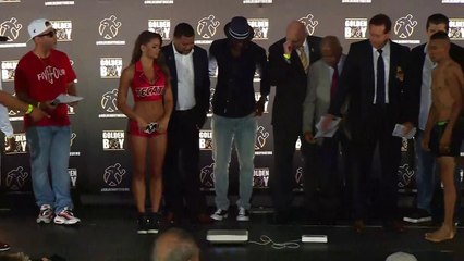Jezreel CORRALES vs Robinson CASTELLANOS - Weigh In